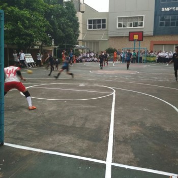 Pertandingan Futsal tingkat SMP sekecamatan Senen